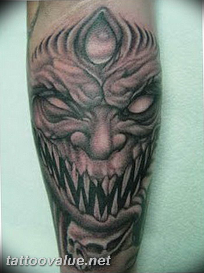 photo photo tattoo demon 05.12.2018 №025 - tattoo patterns - tattoovalue.net